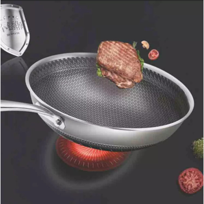 Chảo vân tổ ong sâu lòng siêu chống dính 32cm 