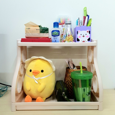 Kệ để gia vị bằng nhựa 2 tầng