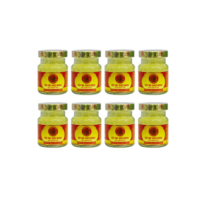 10 hộp yến sào Thiên Hoàng 15% huyết yến đông trùng hạ thảo (6 lọ/hộp) - Tặng 1 chảo lớn (bất kỳ)