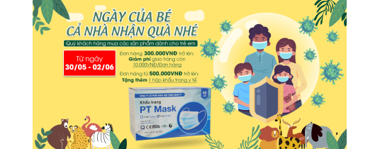 Ngày của bé cả nhà cùng nhận quà nhé