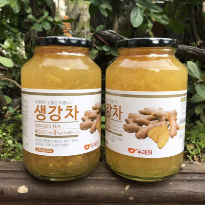 2 Lọ Trà Mật Ong Gừng Dooreawon Hàn Quốc 1kg/lọ 2 Lọ Trà Mật Ong Gừng Dooreawon Hàn Quốc 1kg/lọ