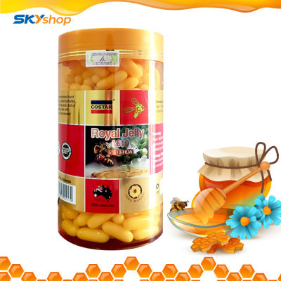 1 Hộp viên sữa ong chúa Costar Royal Jelly 365 viên của Úc 1610mg - Tặng 1 hộp cùng loại