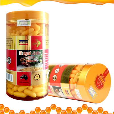 1 Hộp viên sữa ong chúa Costar Royal Jelly 365 viên của Úc 1610mg - Tặng 1 hộp cùng loại