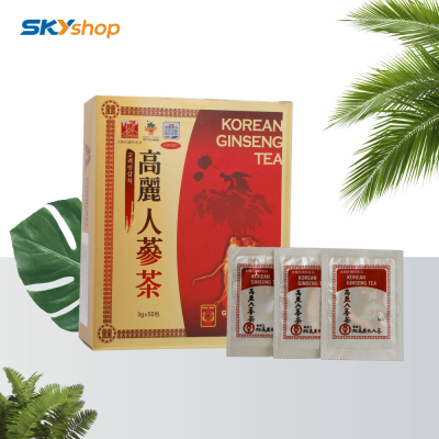 Bộ 3 Hồng sâm nước Ginseng House 70ml/ gói (30 gói/hộp) - Tặng 1 hộp trà sâm 50 gói