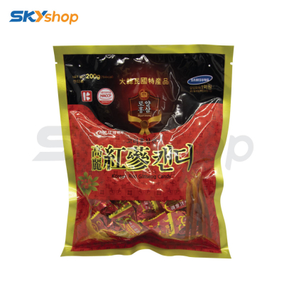 1 Hộp tinh dầu thông đỏ Hàn Quốc Calliane Red Pine Gold 100 viên - Tặng 1 hộp trà sâm Wongin-T Ginseng Tea + 2 gói kẹo sâm + 5  gói cháo yến Thiên Hoàng