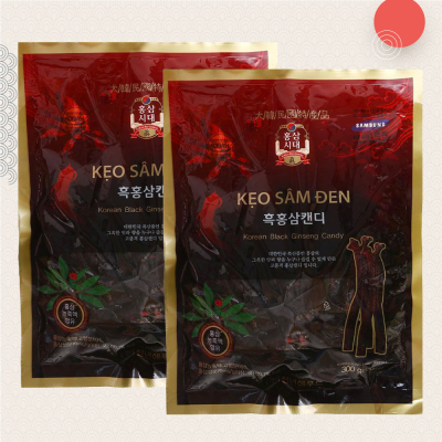 5 gói kẹo hắc sâm - 300g/gói