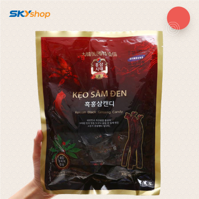 5 gói kẹo hắc sâm - 300g/gói