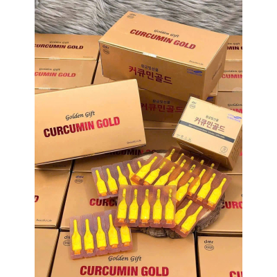 Tinh nghệ cao cấp Nano Golden Gift Curcumin Gold Hàn Quốc (100 tép/hộp)