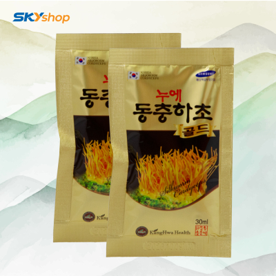 Nước đông trùng hạ thảo Hàn Quốc Kang Hwa Bio-Silkworm Cordyceps cao cấp (hộp 60 gói)
