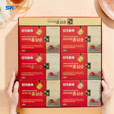 1 Hộp nước hồng sâm không đường Daesan 70ml x 30 Gói