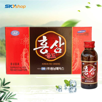 50 chai nước uống hồng sâm Hàn Quốc Red Gensing