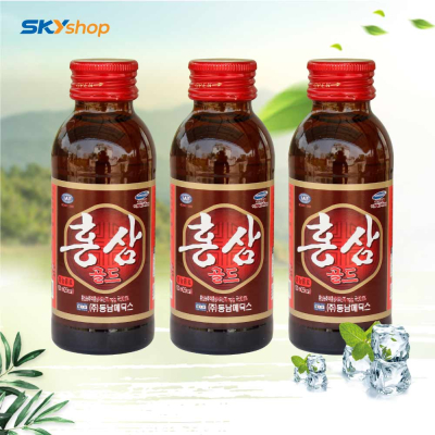 50 chai nước uống hồng sâm Hàn Quốc Red Gensing