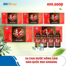 50 chai nước uống hồng sâm Hàn Quốc Red Gensing