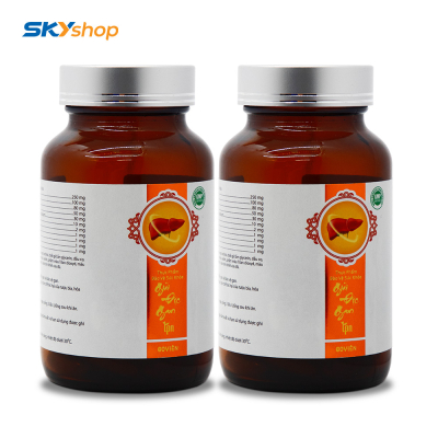 2 hộp thực phẩm bảo vệ sức khỏe giải độc gan TPN (60 viên/hộp) - Tặng 1 hộp giải độc gan TPN cùng loại