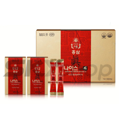 Nước hồng sâm Korean Red Ginseng Gin Nice 365 10gr (30 gói)
