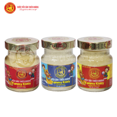 30 gói cháo yến Thiên Hoàng (hương vị ngẫu nhiên) - Tặng 5 lọ yến yummy kiddy vị ngẫu nhiên