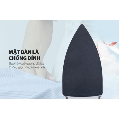 Bàn ủi khô SUNHOUSE SHD1072 - Nhiệt độ linh hoạt cho từng loại vải