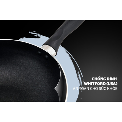 Chảo sâu chống dính dung tích 24cm SUNHOUSE SHS24 - Hàng chính hãng