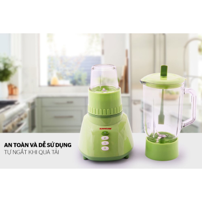 Máy xay sinh tố SUNHOUSE SHD5112 màu xanh - Hàng chính hãng