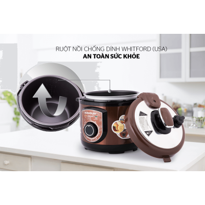 Nồi áp suất điện đa năng SUNHOUSE SHD1550