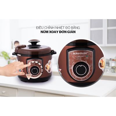 Nồi áp suất điện đa năng SUNHOUSE SHD1550