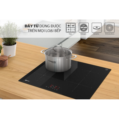 Bộ 3 Nồi Inox 5 Đáy SUNHOUSE MAMA SHG502