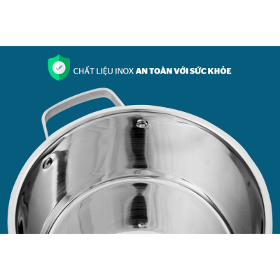 Bộ 3 Nồi Inox 5 Đáy SUNHOUSE SH780