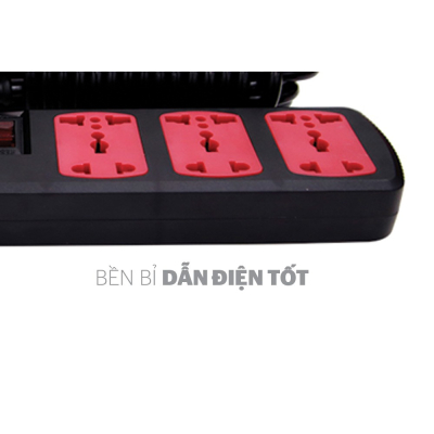 Ổ cắm điện APEX APE-OC5-3RD - Dây điện dài đến 4.5m