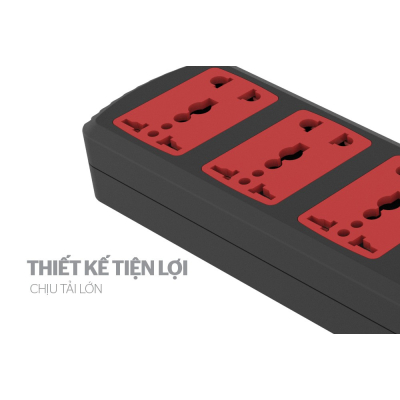 Ổ cắm điện APEX APE-OC5-3RD - Dây điện dài đến 4.5m