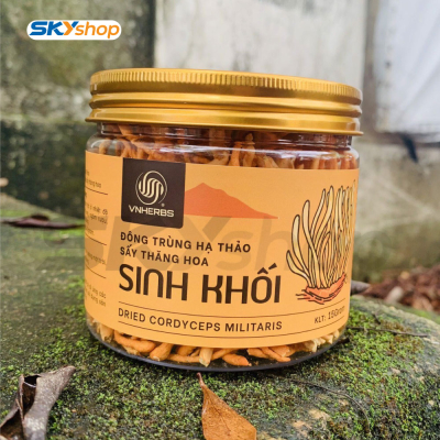 Đông Trùng Hạ Thảo sấy thăng hoa – Sinh khối khô 15 gram VNHERBS