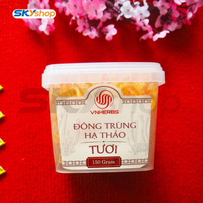 Đông Trùng Hạ Thảo sinh khối tươi 150 gram VNHERBS