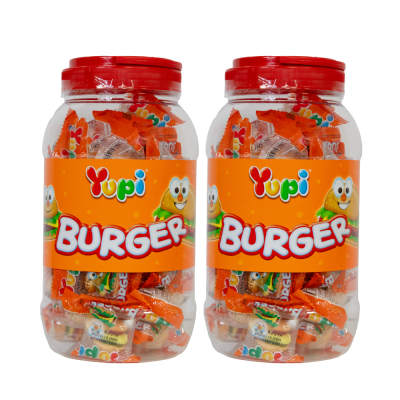 2 Hộp kẹo dẻo Yupi Burger 36 gói/hộp
