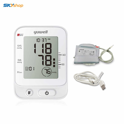 Máy đo huyết áp có giọng nói Yuwell YE660E - Tặng máy đo đường huyết Yuwell