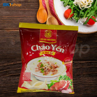 30 gói cháo yến Thiên Hoàng (hương vị ngẫu nhiên) tặng 14 gói cháo yến Thiên Hoàng (hương vị ngẫu nhiên)