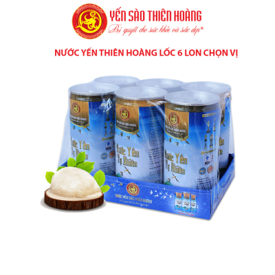 7 hộp yến sào Thiên Hoàng 12% - Tặng 6 lon yến sào Thiên Hoàng vị ngẫu nhiên