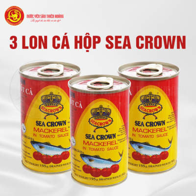 3 hộp Yến sào Thiên Hoàng 12% - Tặng 6 lon nước yến hương vị ngẫu nhiên + 06 gói cháo yến hương vị ngẫu nhiên + 3 lon cá hộp Sea Crown