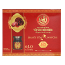 10 hộp yến sào Thiên Hoàng 15% huyết yến linh chi (6 lọ/hộp) - Tặng 1 chảo lớn (bất kỳ)