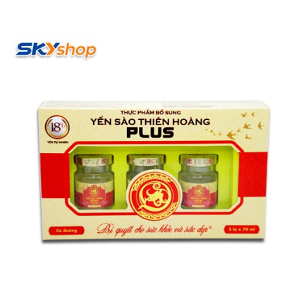 10 hộp yến sào Thiên Hoàng 18% (3 lọ/ hộp)
